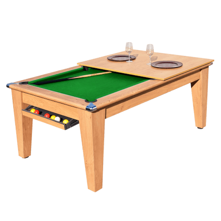 Graded Stock: Classic Diner Slate Bed Pool Dining Table