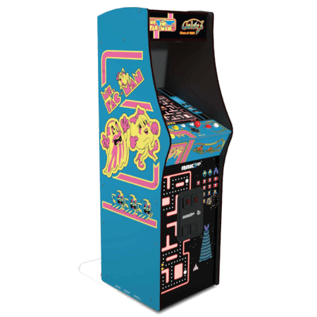 Graded Stock: Arcade1Up Ms. PacMan & Galaga Deluxe Arcade Machine