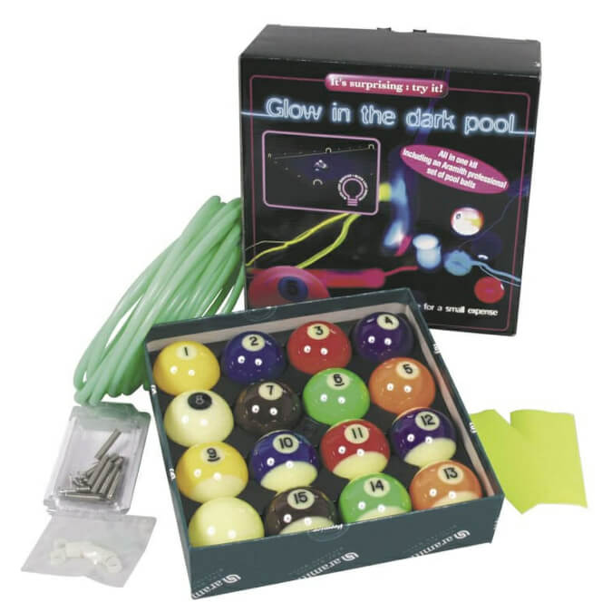 Aramith 2 1/4'' (57.2mm) UV Pool Ball Set