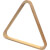 2 1/4'' Natural Coloured Deluxe Triangle for 15 Billiard Balls 