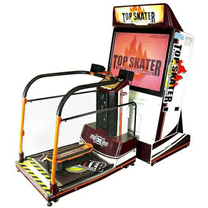 Sega Top Skater Deluxe Arcade Machine