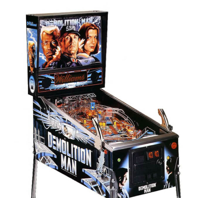 Demolition Man Pinball Machine