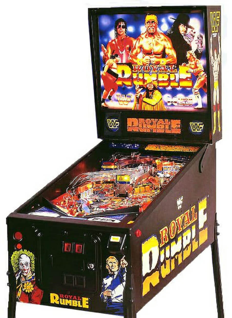 WWF Royal Rumble Pinball Machine For Sale Liberty Games