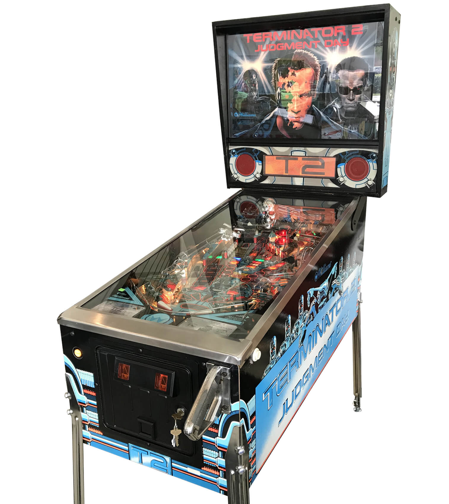 Terminator 2 Pinball Machine by Williams - The Pinball Gameroom