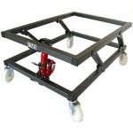 Hydraulic Pedal Lift Pool Trolley (P7501)