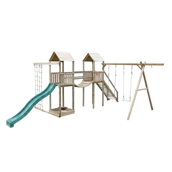 Arundel Twin Towers Wooden Play Centre