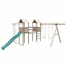 Monmouth Twin Towers Wooden Play Centre