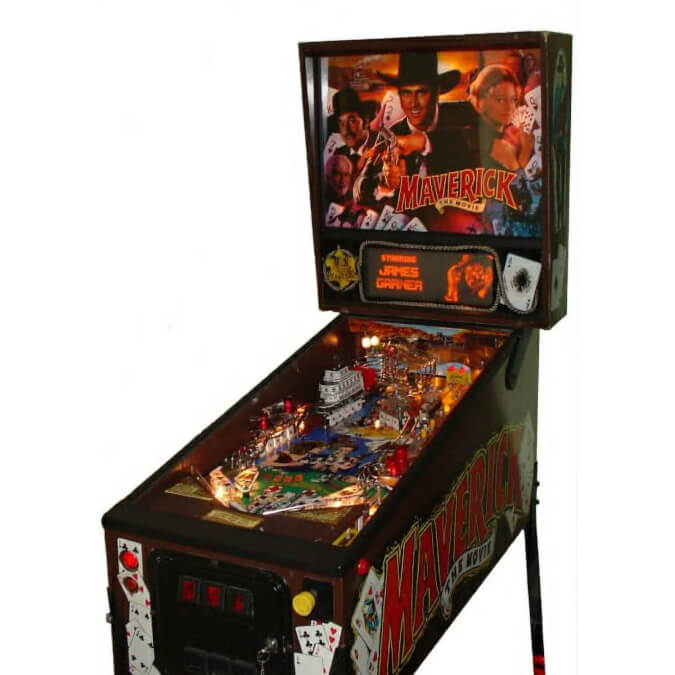 Maverick The Movie Pinball Machine