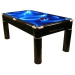 Strikeworth Aurora British 6 foot Pool Table with LED Lighting