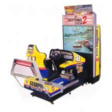 Sega Daytona USA Deluxe Arcade Machine