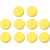 Garlando Set of 10 Yellow Table Football Balls (33.1mm)