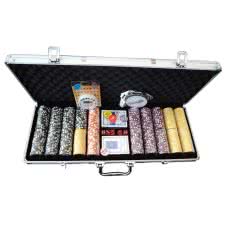 World Poker Club 500 Piece Numbered Poker Chip Set - 11.5g