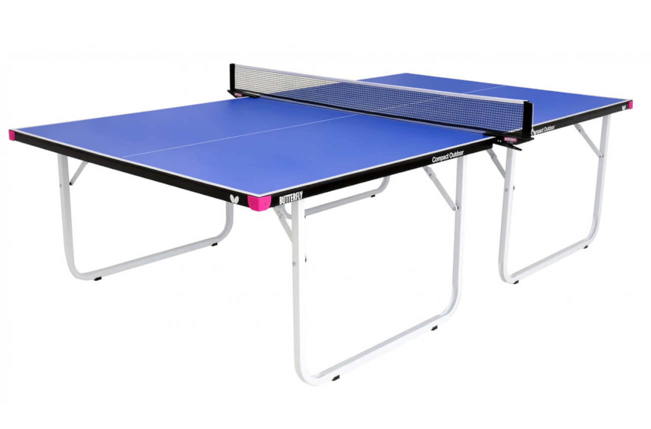 Butterfly Compact Outdoor 10 Wheelaway Table Tennis