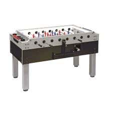 Garlando Silver Olympic Coin Operated Football Table