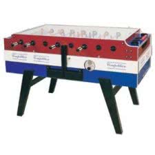 Garlando Red, White & Blue Coin Operated Football Table
