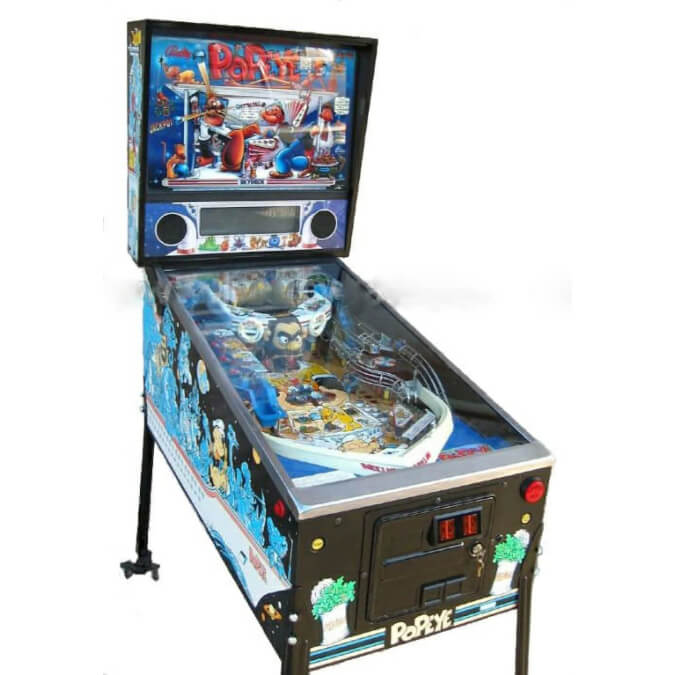 Popeye Saves The World Pinball Machine