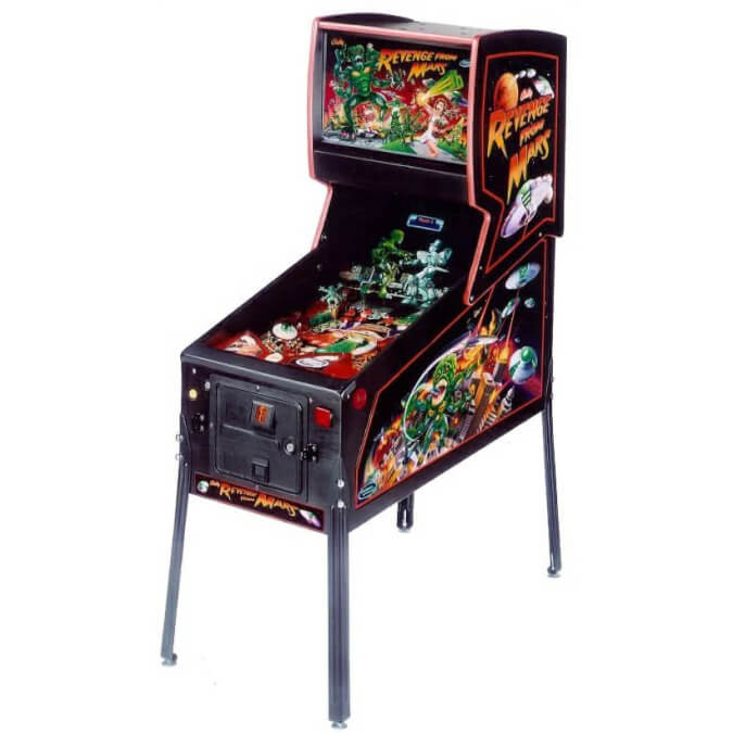 Revenge From Mars Pinball Machine