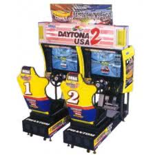 Sega Daytona USA 2 - Battle on the Edge Twin Arcade Machine