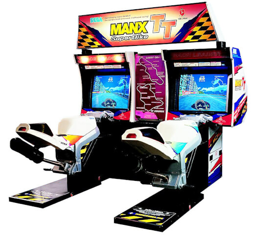 Sega Manx TT Super Bike Twin Arcade Machine
