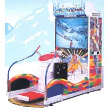 Namco Alpine Racer Deluxe Arcade Machine