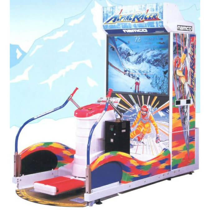 Namco Alpine Racer Deluxe Arcade Machine