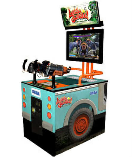 Sega Let's Go Jungle! Arcade Machine