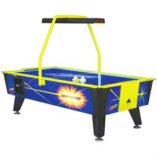 Reconditioned Dynamo Hot Flash 8ft Commercial Air Hockey Table