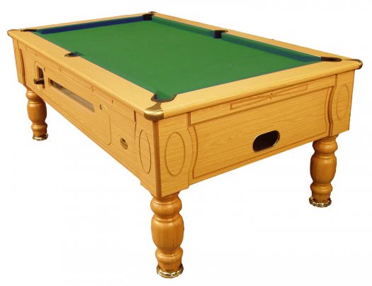 Optima Coin Operated Slate Bed Pool Table