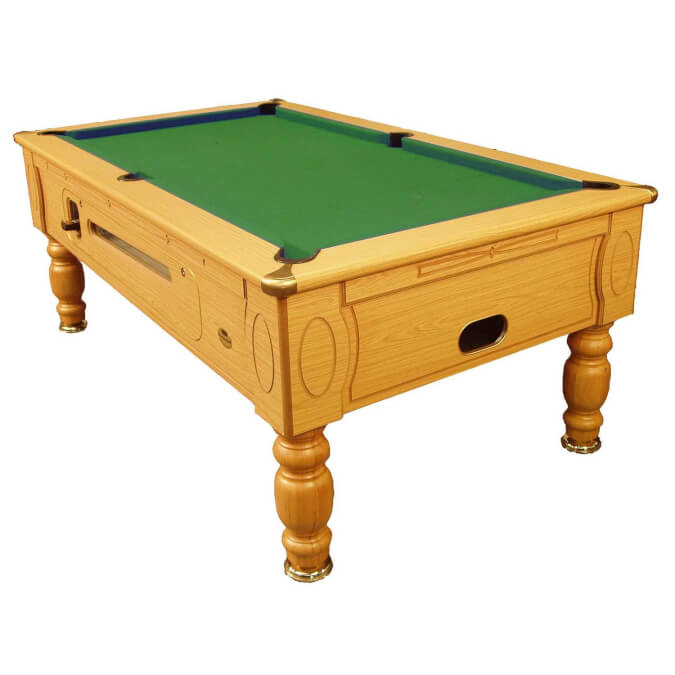 Optima Coin Operated Slate Bed Pool Table