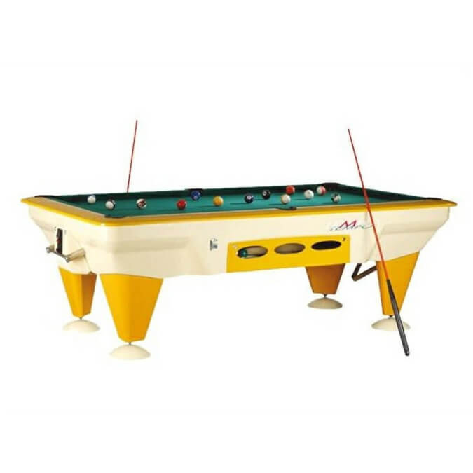 Tempo Garden 7 foot Outdoor American Slate Bed Pool Table