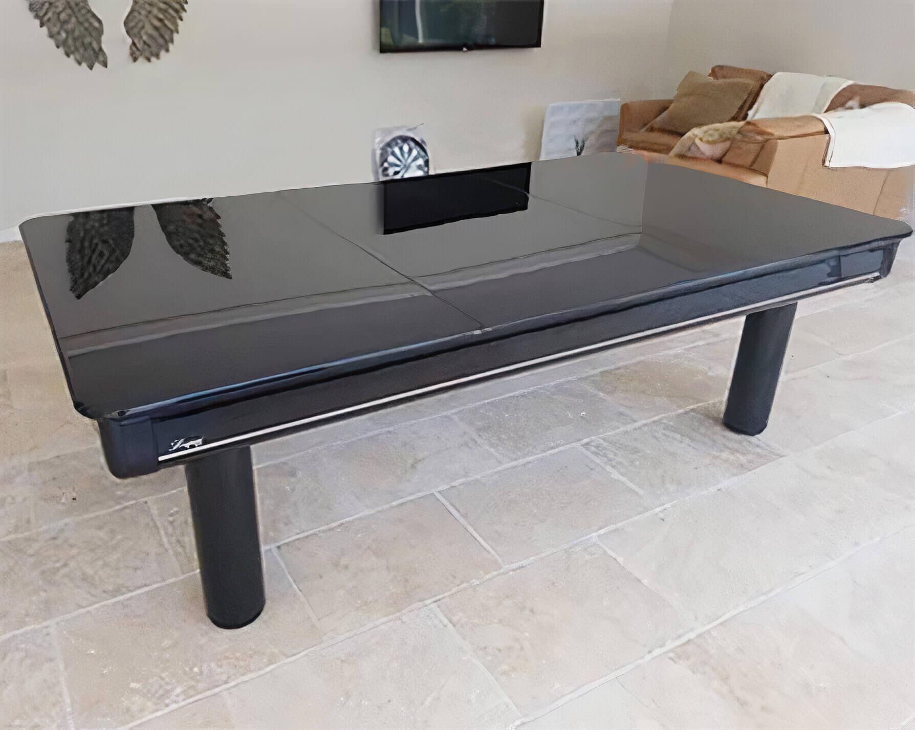 Longoni Elegant 8 foot American Slate Bed Pool Table