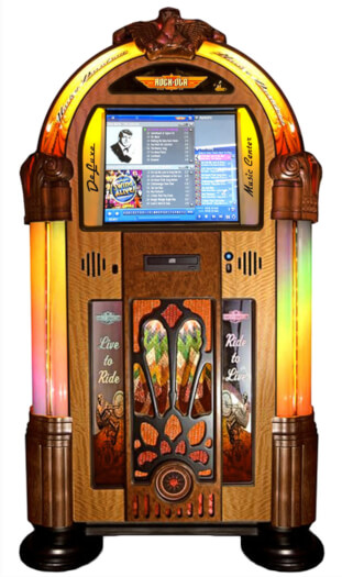 Rock-Ola Harley Davidson Music Centre Digital Jukebox