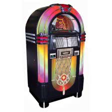 Rock-Ola Bubbler Black CD Jukebox