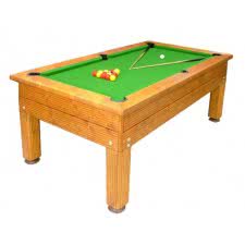 Evergreen Outdoor Slate Bed Pool Table
