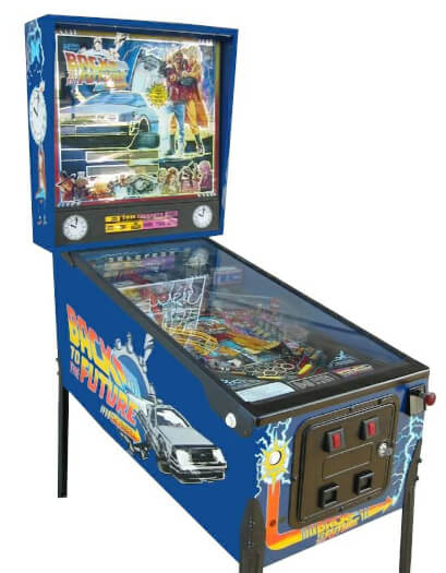 Back To The Future Pinball Machine