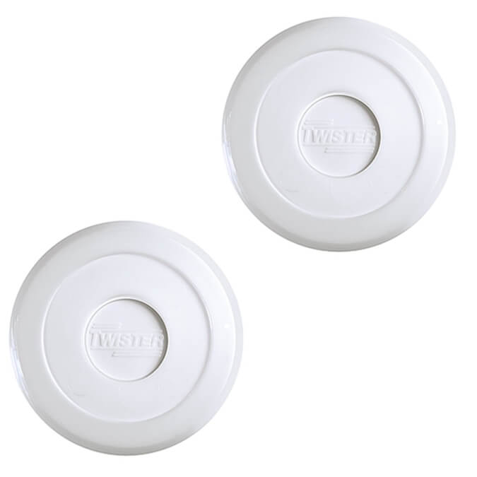 Twister 80mm White Air Hockey Puck (30-0080)