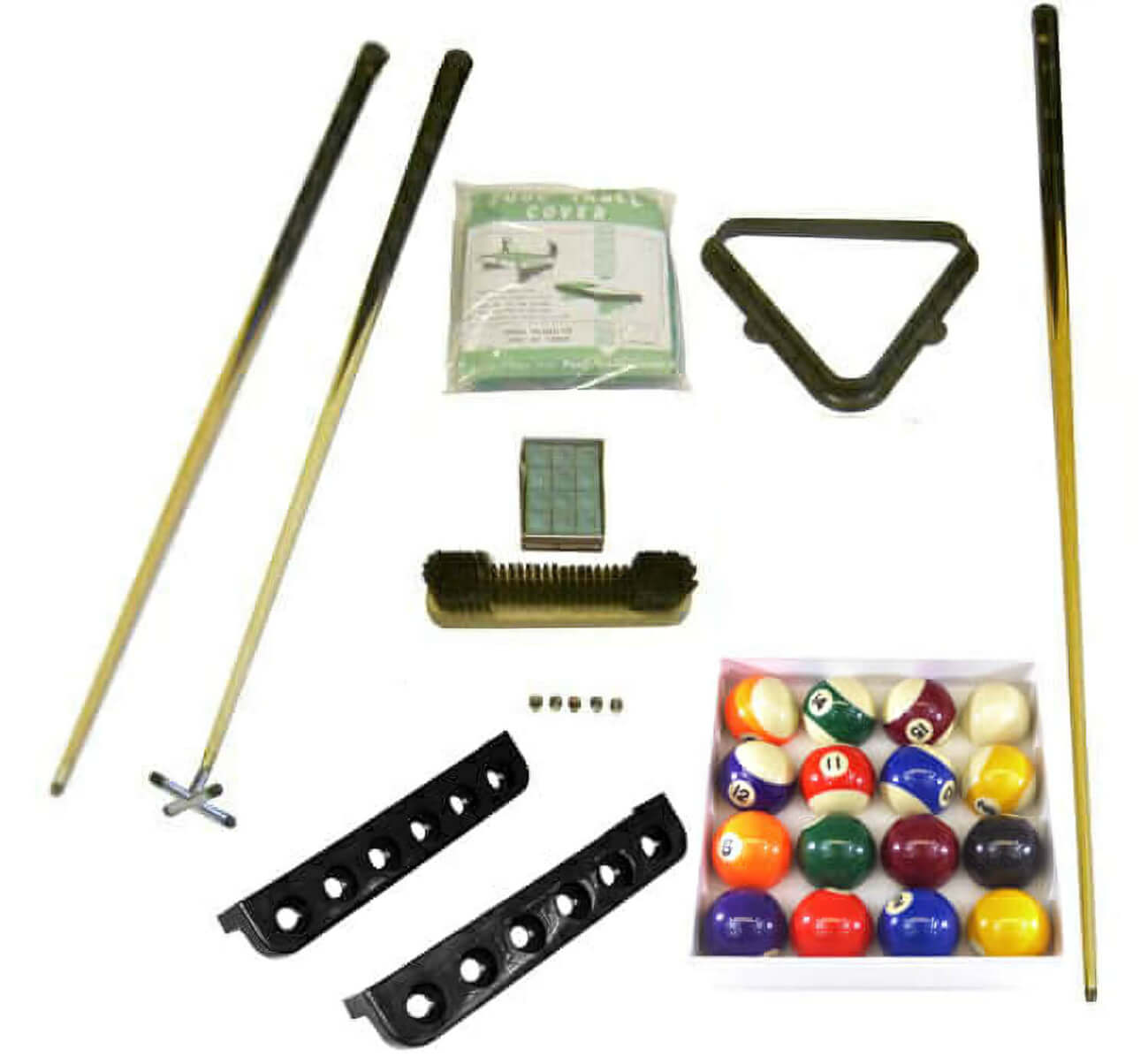Silver Pool Table Accessory Pack