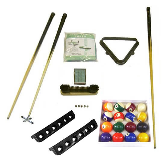 Silver Pool Table Accessory Pack