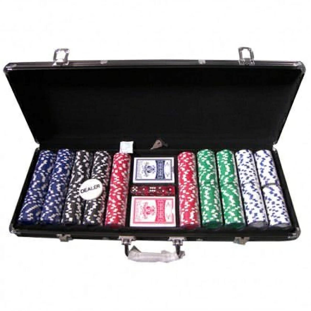 500 Piece Dice Design Poker Chipset (DICE500)