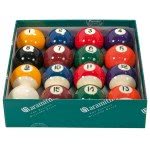 Aramith Premier 2 1/4'' Spots & Stripes Pool Ball Set