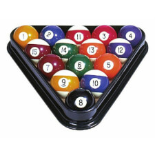2'' Black Plastic Triangle for 15 Billiard Balls (47-0400-4)