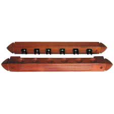 Wall Mounted Cue Rack For 6 Cues