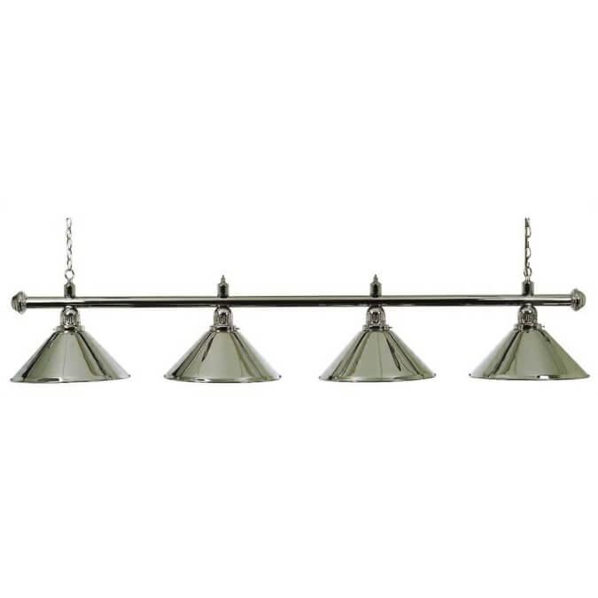 Chrome Lamp Set with 4 Chrome-Effect Shades (3274.040)