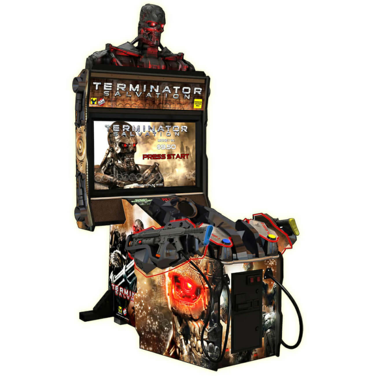 Raw Thrills Terminator Salvation Deluxe Arcade Machine