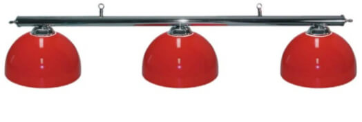 Nostalgia Chrome-Effect Lamp Set with 3 Bowl Shades
