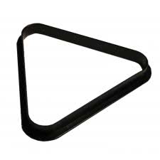 2'' Black Plastic Triangle for 10 Billiard Balls (47-0700-5)