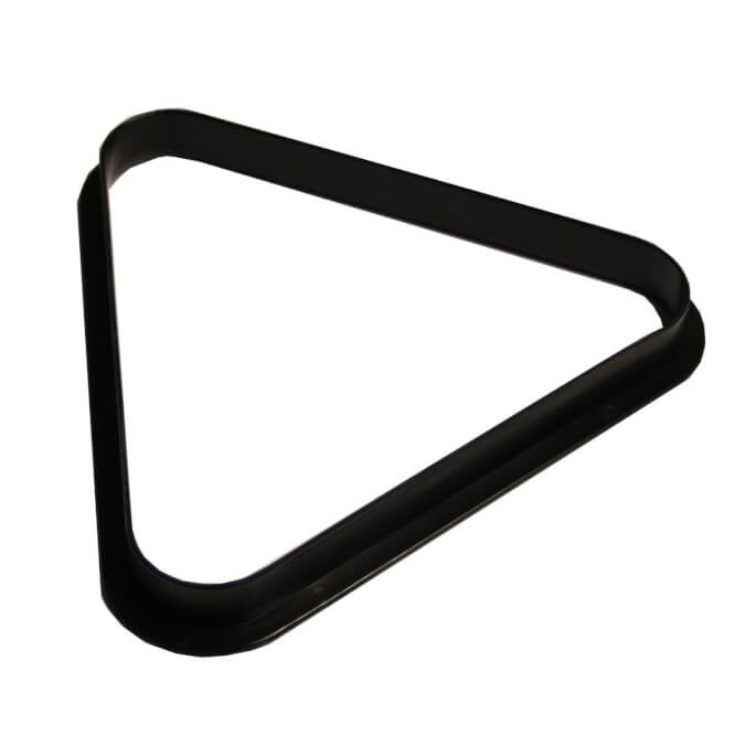 2'' Black Plastic Triangle for 10 Billiard Balls (47-0700-5)