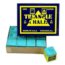 Triangle Billiard Chalk (12 Pieces)