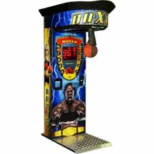 Boxer Cube Sticker Boxing Arcade Machine
