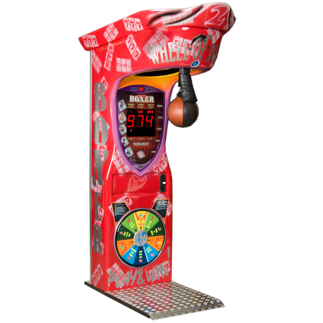 Boxer Wheel of Boxing Arcade Machine Liberty Games